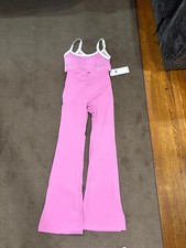 Alo Yoga Sports Bra and Leggings Pink Medium Brand New with tags