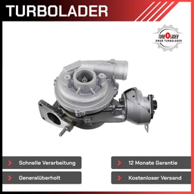 Turbolader für Ford Focus Mondeo C-MAX Volvo V70 V40 2.0 TDCI D 3M5Q6K682BB TOP*