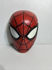 3DLightFX Marvel Spider-Man 3D Deco Wall Light Lamp Mask