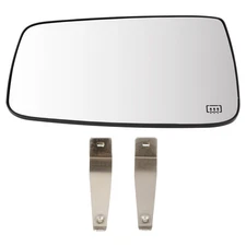 Mirror Glass Heated For 2009-2018 Ram 1500 3.7L 5.7L Driver Side Left