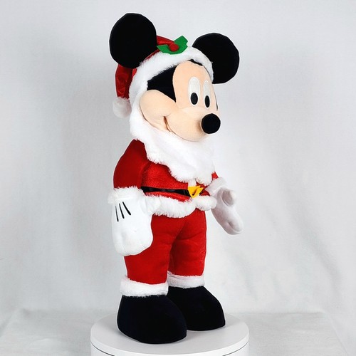 Mickey Mouse Santa Clause Christmas 23" Porch Greeter by Disney-Gemmy Industries - Picture 2 of 13