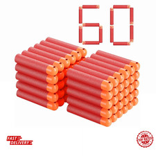 60 PCS Mega Darts Foam Bullet Refill Pack - Compatible with Nerf N-Strike Mega S