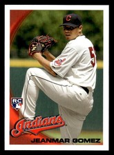 Jeanmar Gomez 2010 Topps Update Missing Foil & Logo #US-59 Cleveland Indians ESE
