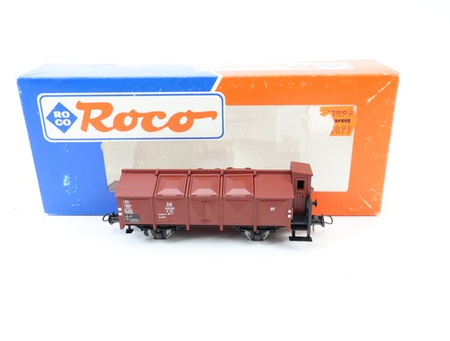 Roco H0 47309 Güterwagen Klappdeckelwagen mit Brhs. 340 601 DB / NEM OVP | Zustand: Gebraucht