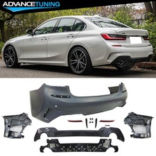 For 19-22 BMW G20 Sedan 4-Door M-Tech Rear Bumper Conversion Kits W/ Sensor Hole