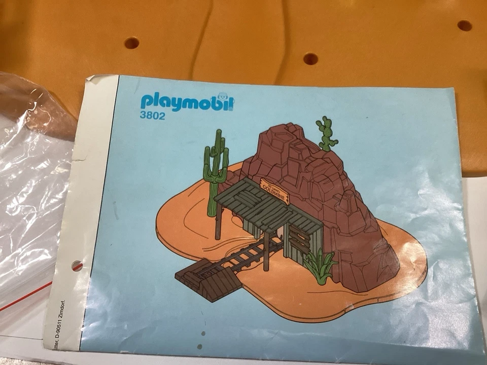 Playmobil 3802 Western Mclarens Gold Mine, Cowboys Complete - Image 3 of 4