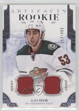 2017 Upper Deck Artifacts Rookies Silver Materials 353/499 Alex Tuch #180 0d14