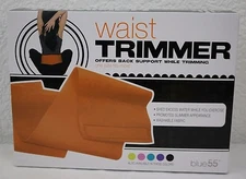 NEW Blue 5.5 Waist Trimmer - Orange Offers Back Support One Size Fits Most