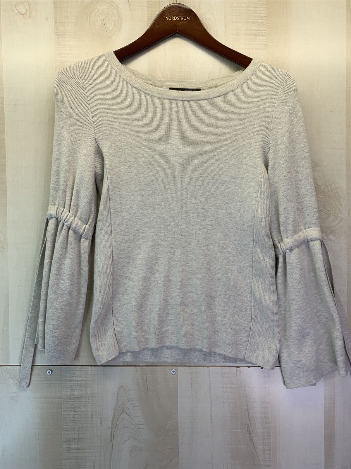 Banana Republic Women's SZ XS Petite Extra Fine Merino Wool Bell