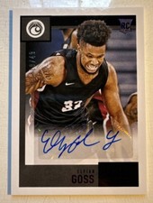 2021 Panini Chronicles Score Draft Picks Auto Elyjah Goss /49 #SR-EGO