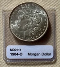Very Good BU 1904 O Morgan Dollar  - Good Face & Fields / Nice Luster