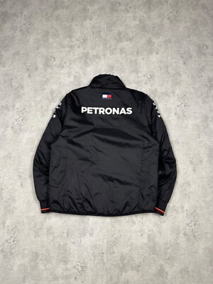 Mercedes AMG Petronas F1 Tommy Hilfiger Black Jacket Size L | eBay