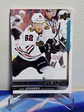 2018-19 Upper Deck Series 1 Hockey LUKE JOHNSON #245 YOUNG GUNS ROOKIE