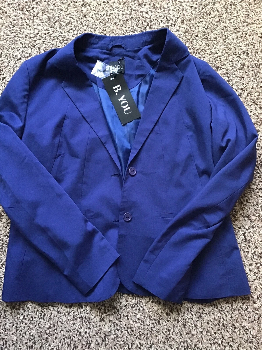 Ladies lightweight navy Dress jacket B YOU SIZE 18 New Tags