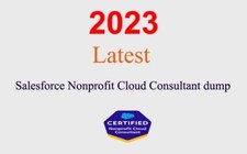 Salesforce Nonprofit Cloud Consultant Q A GUARANTEED 1 month update 