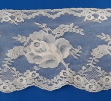 Lace Trim Beige Vintage 3 - 6 Yards x 4-3/4" Floral T47V CLOSEOUT