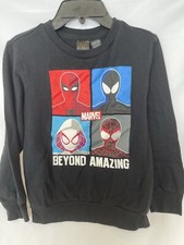 Marvel spiderman "beyond amazing" youth sweatshirt Medium