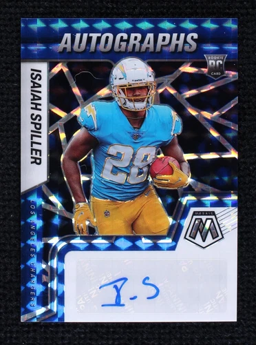 2022 Panini Mosaic Isaiah Spiller #RAM-IS