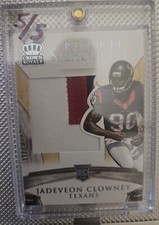 2014 Panini Crown Royale Rookie Silhouettes #222 Jadeveon Clowney RC Patch 5/5