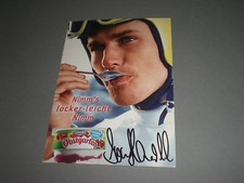 Sven Hannawald Skispringen signed signiert  Autogramm auf Autogrammkarte