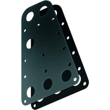 Ronstan Headboard Plates, 280mm x 175mm Pair