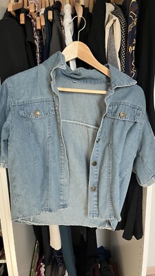 Jeans Sommer Jacke Nur Einmal Getragen Gr M