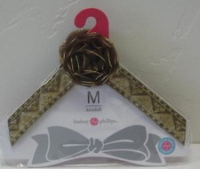 LINDSAY PHILLIPS SWITCHFLOPS KENDALL STRAPS MEDIUM NEW SIZE 7-8 GOLD/BROWN