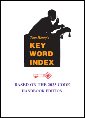 2023 Key Word Index HANDBOOK EDITION by Tom Henry