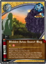 Hidden Jutsu: Insect Bog - J-1025 - Common - Unlimited Edition - Foil Ultimate N