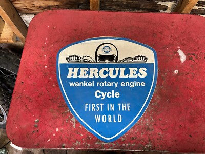 Hercules Wankel W2000 Rotary Engine Sticker Decal Advertising  W 2000  300
