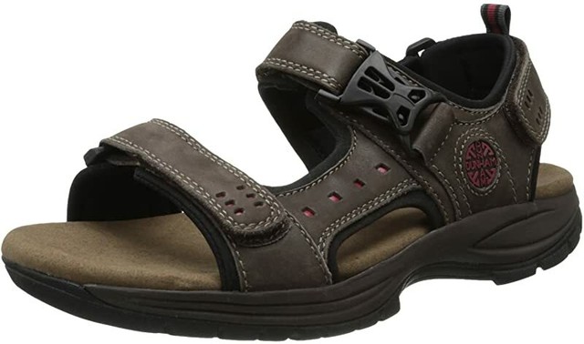 Dunham Monterey Fisherman Sandals Tumbled Brown 9.5 4e US for sale online | eBay