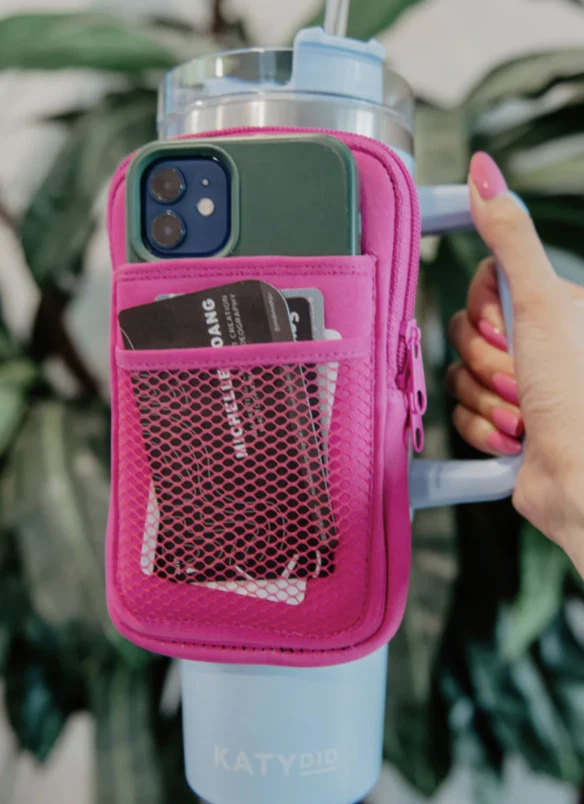 Tumbler Wallet/Phone Pouch (assorted colors)