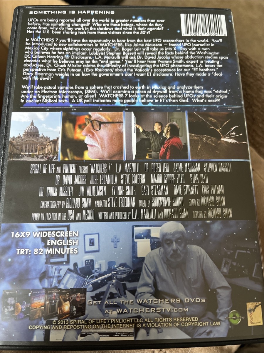 L.A. Marzulli THE WATCHERS #7 Physical Evidence (DVD) | eBay