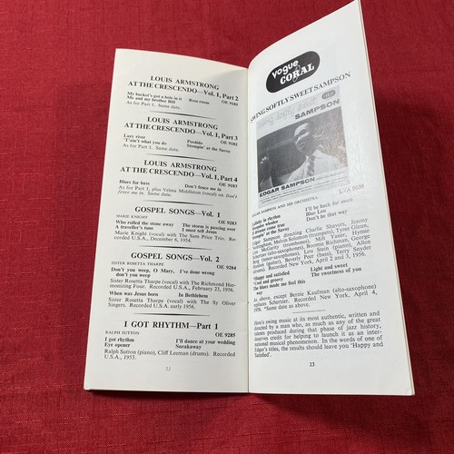 Decca Jazz Supplement No. 11 January - March 1957 - Picture 12 of 17