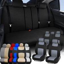 For Ford Car Seat Covers Full Set Cloth Front Rear Cushion Pad Mat 25 Seaters