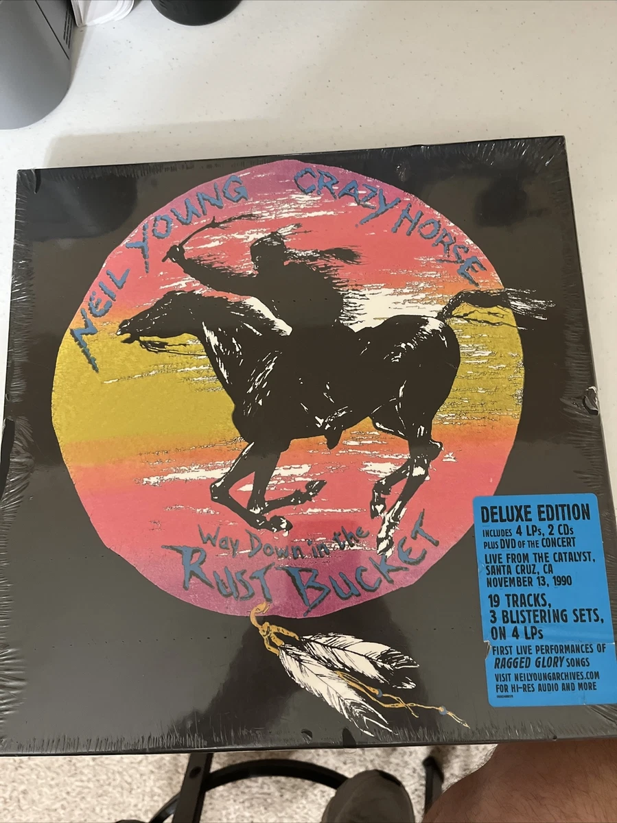 NEIL YOUNG CRAZY HORSE WAY DOWN In The Rust Bucket DELUXE 4LP 2CD DVD Set 00418