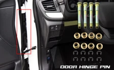 Door Hinge Pins Bushing Repair Set for Honda Civic Accord CR-V CRX CX D16 EJ EG6