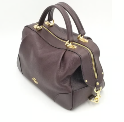 Coach Oxblood Classic Lane 69621 Crossbody/Satchel | eBay