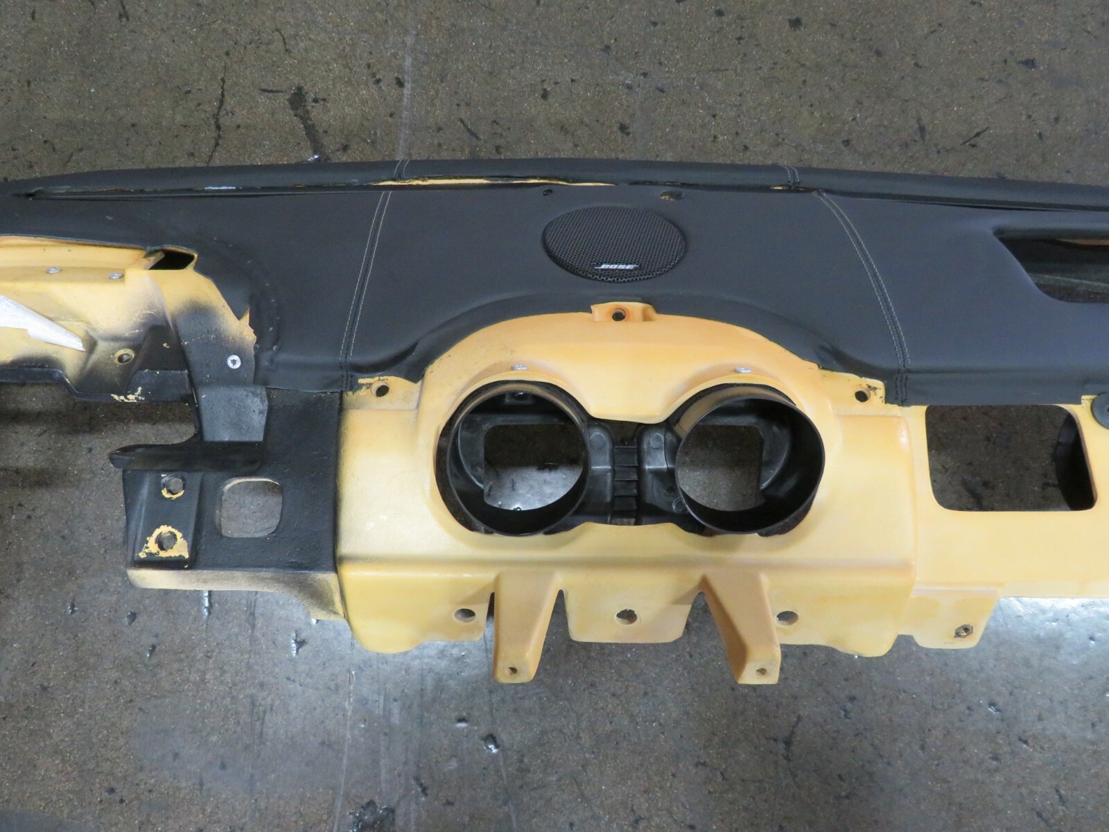 Ferrari 599 GTB, Upper Dash Panel, Black, Leather, Used, P/N 69137100