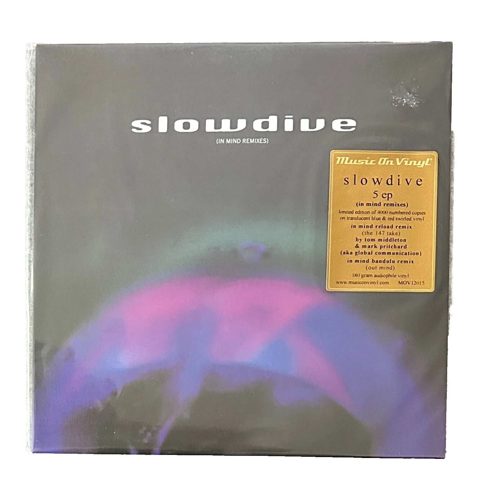 Slowdive Rock 33 RPM Speed Vinyl Records