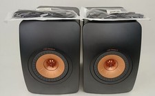 Kef Ls50 Wireless Ii Bookshelf Speakers Pair Black U1