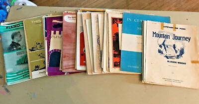 Lot Q-Lot of 63 Vtg Pieces Sheet Music for the Soloist-Upper Intermed 2 Advanced