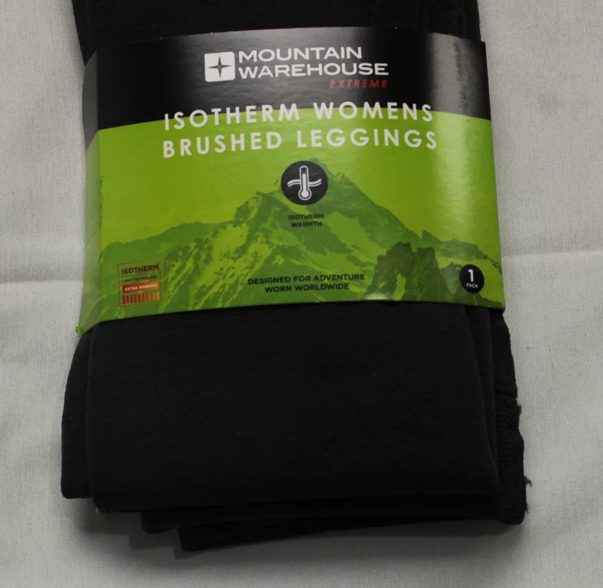 Mountain Warehouse IsoTherm Womens Brushed Thermal Leggings RM7 Grey Small  NWT