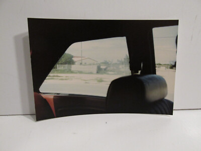 1980S VINTAGE FOUND PHOTOGRAPH COLOR ART OLD PHOTO ABSTRACT ODD PIC FROM CAR