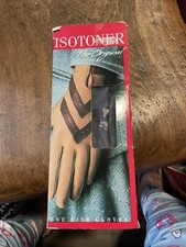 Vintage Isotoner Aris Driving Gloves Bone Stretch One Size Style 23092 NEW nib