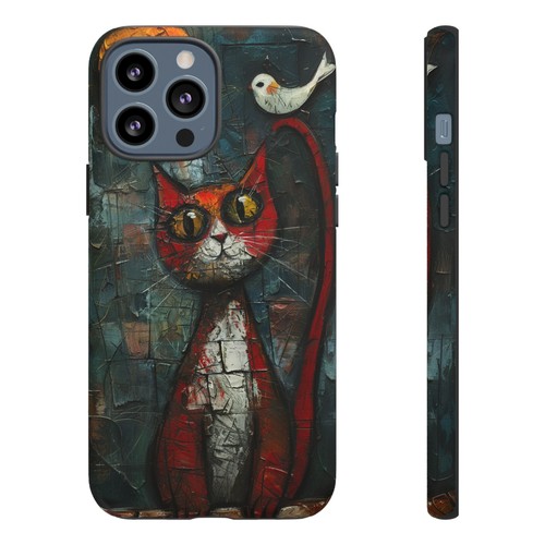 Cat Abstract Painting - Phone Ink Cover Case for iPhone, Galaxy, Pixel - 第 104/281 張圖片