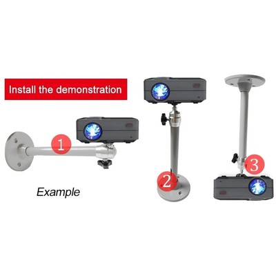 Projector Ceiling Mount 18mm Universal Adjustable Projector Ceiling Mount St Kit