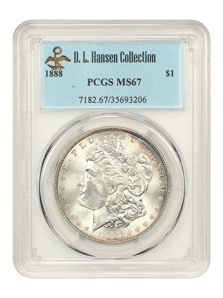MS 67 Graded 1888 Year Morgan US Dollars (1878-1921) for sale | eBay