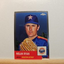 2022 TOPPS Chrome Platinum Anniversary Baseball Nolan Ryan base card # 352