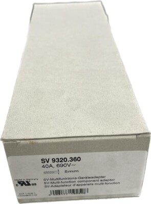 1x Rittal multifunction device adapter SV 9320.360